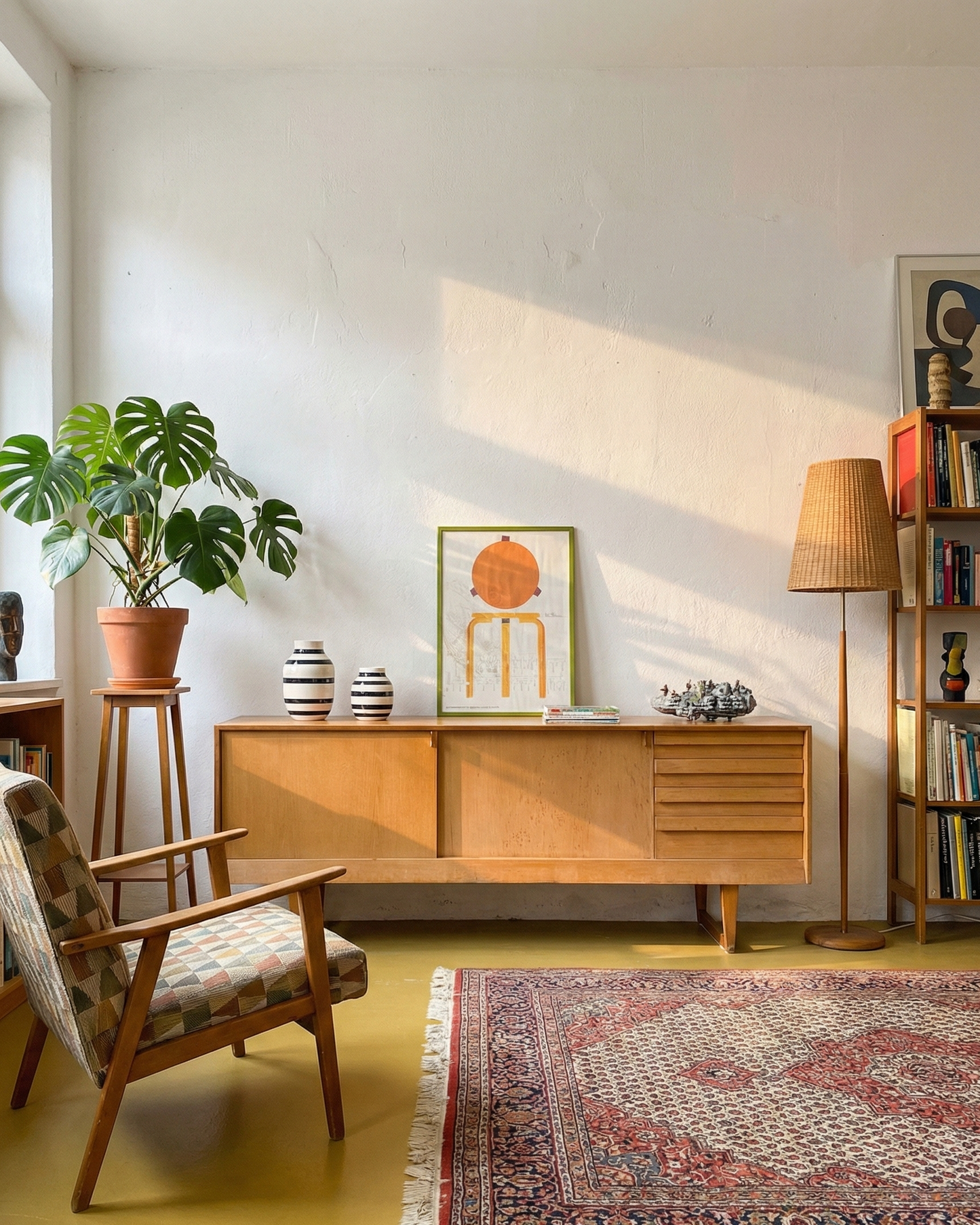 Sideboard Kurt Østervig KP Møbler Quercia 210cm | Anni 60 Danese