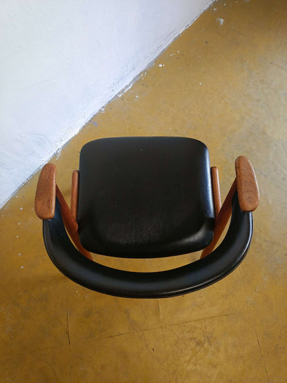 Sedia KS design danese originale vintage anni 60 [90vnt-KS] misure L.54 H.75/45 P.52