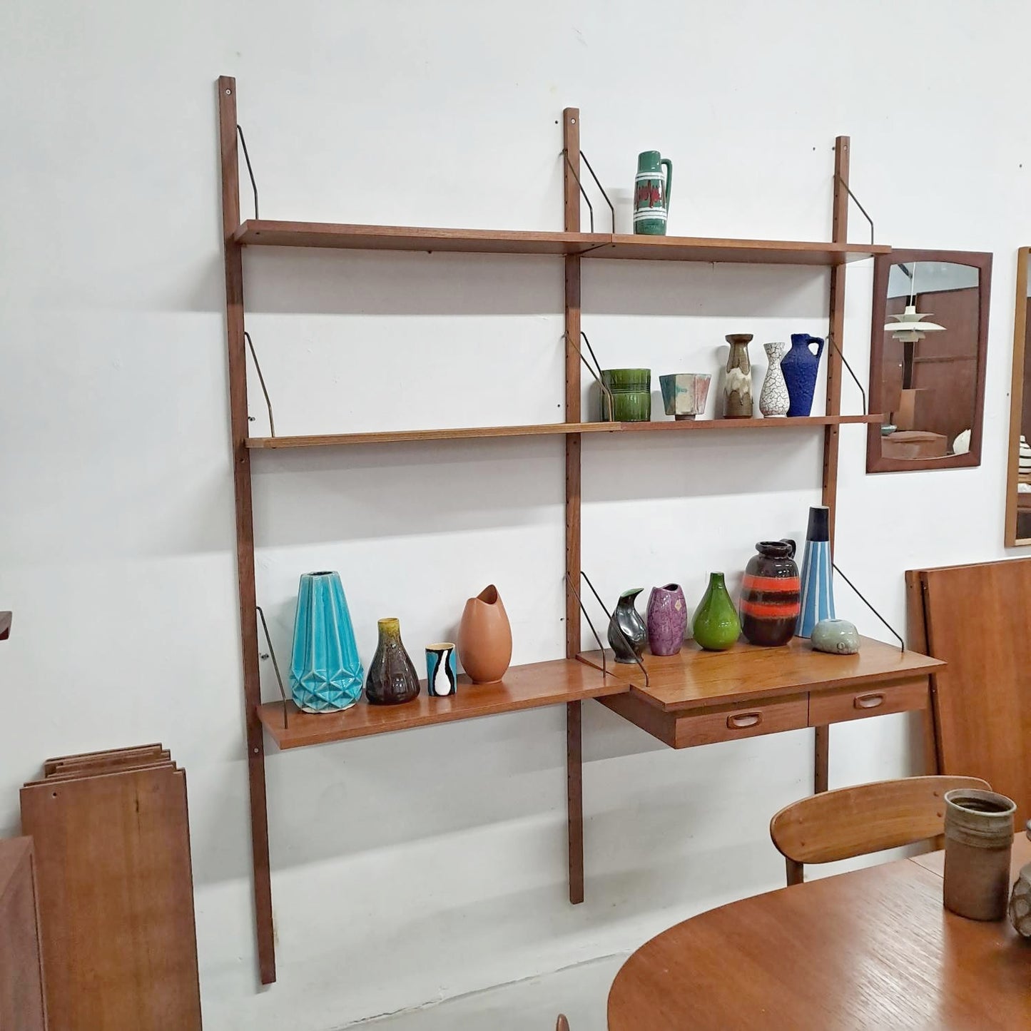 Libreria design danese vintage anni 50 [62ste-studio]