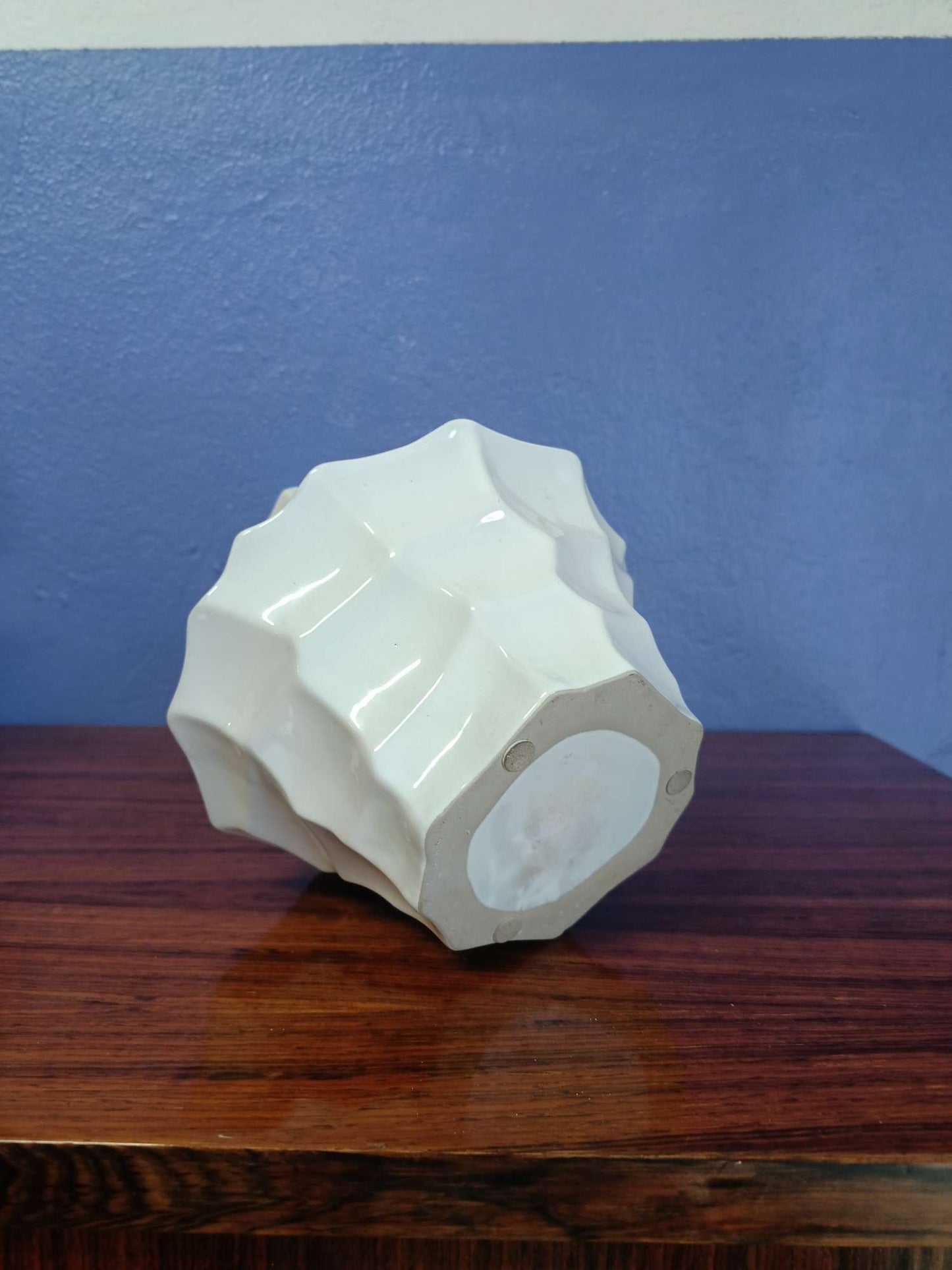 Vaso design scandinavo vintage anni 60 [76bianco]