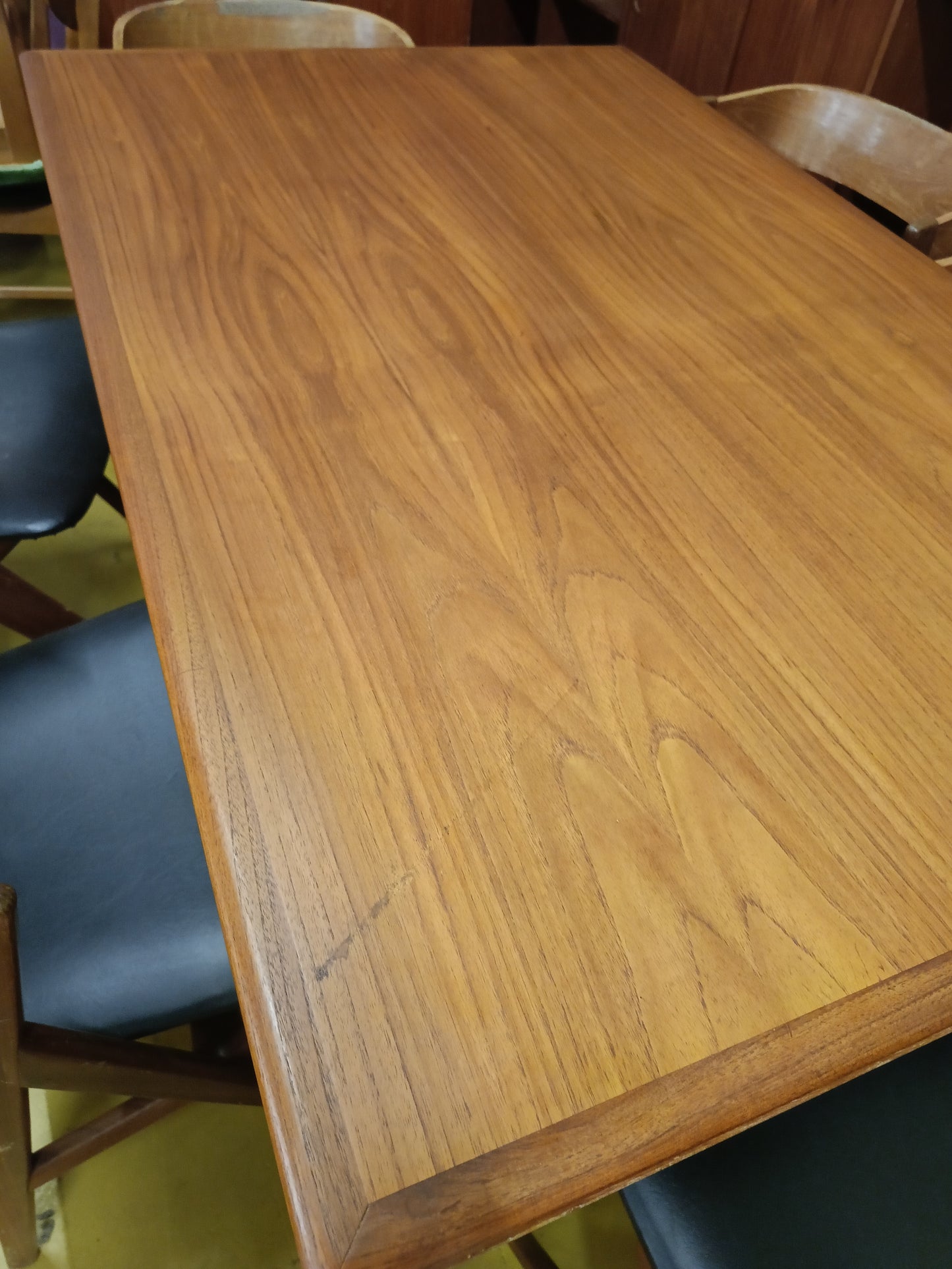 Tavolo Danese Vintage Anni '60 Teak 2 Allunghe | 140cm | 97vnt1