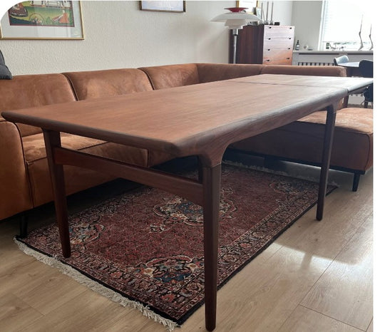 Tavolo rettangolare Johannes Andersen design svedese vintage anni 60 [93vnt] misure L.165+60 H.73 * E' IN ARRIVO A SETTEMBRE *