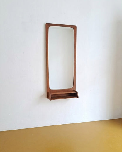 Specchio con base vintage design danese anni 50 | 83cm | 79pr