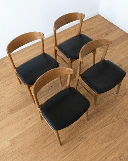 Set 4 sedie design danese vintage anni 50 | 99vnt1