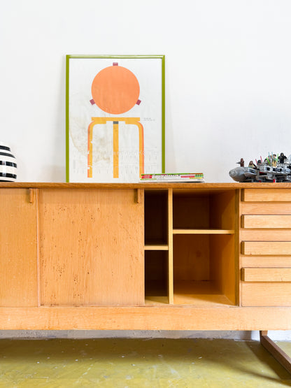 Sideboard Kurt Østervig design danese vintage anni 60 [91sw27112] misure L.210 H.80 P.55