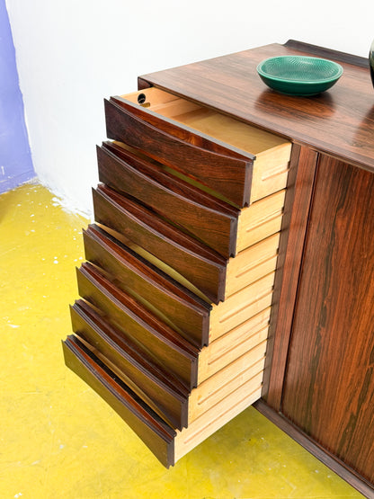 Credenza Arne Vodder n.63 design danese originale anni 60 [vodder] misure L.183 P.49 H.110