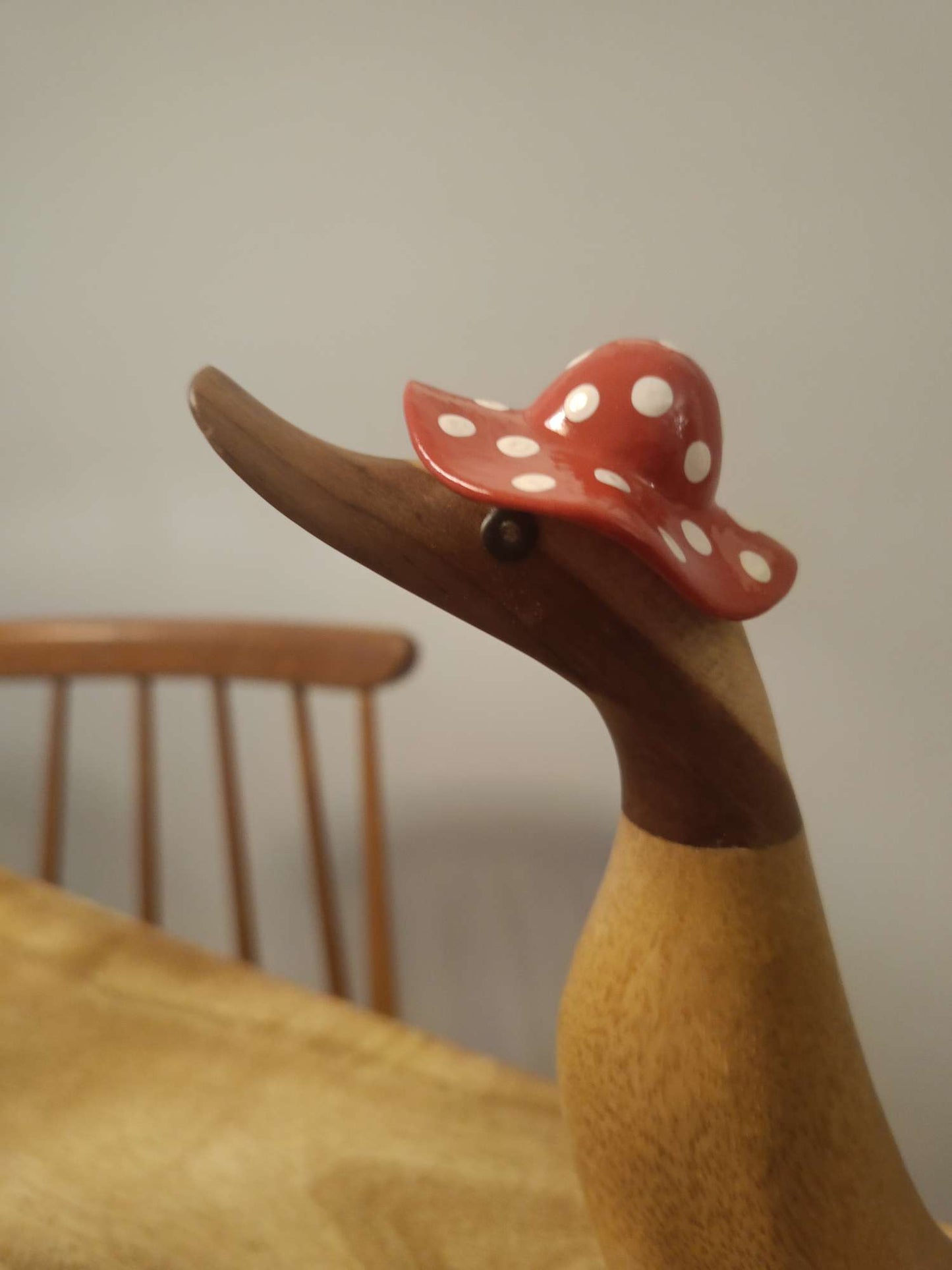 Papera a pois stivale rosso con cappello [pre-order]