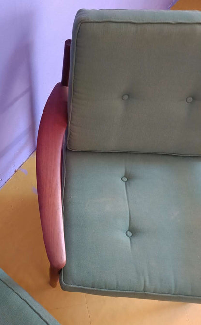 Poltrona Grete Jalk FD118 design danese originale vintage anni 60 [2p-gretejalk] misure L.80 P.71 H.80/43