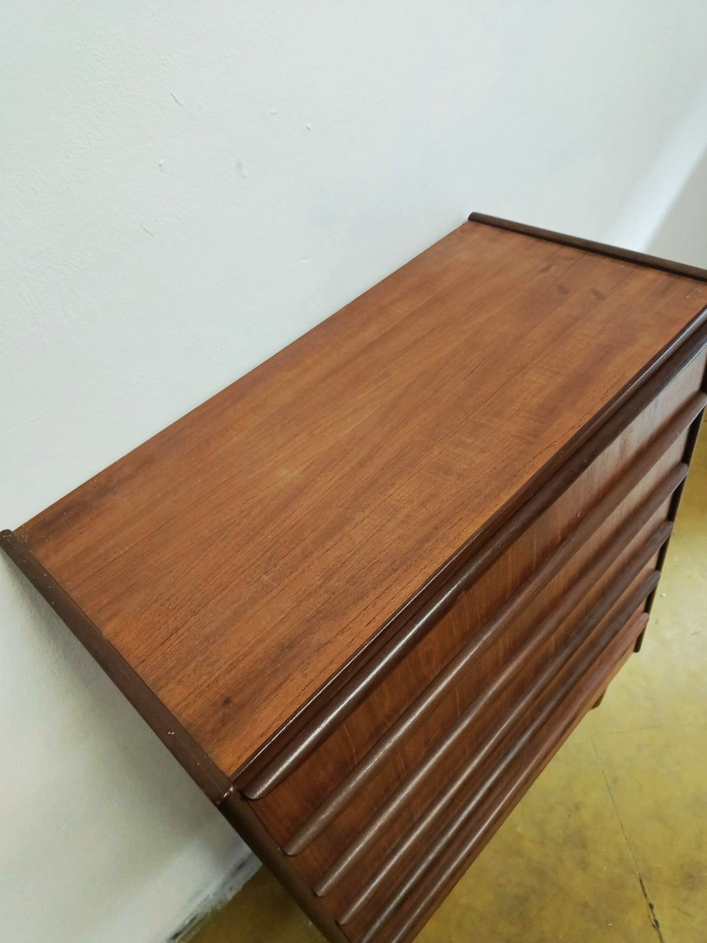 Cassettiera Danese Vintage Anni 50 Teak | Sei Cassetti 106cm