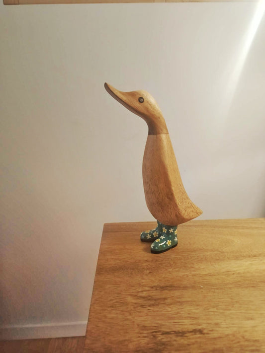 Papera a fiori stivale turchese [1]