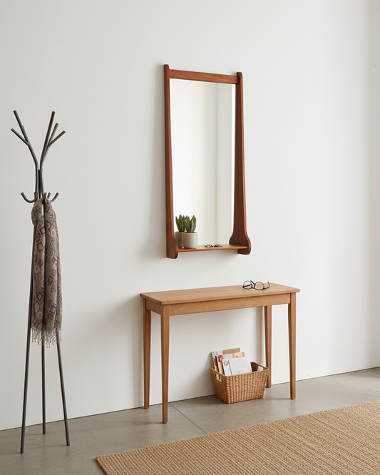 Specchio Pedersen&Hansen vintage design danese anni 50 | 108cm