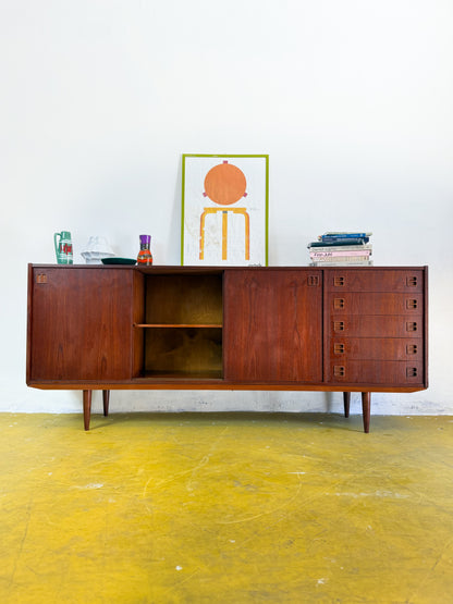 Sideboard vintage design danese originale anni 50 [68vc-2] misure L.200 H.84 P.43