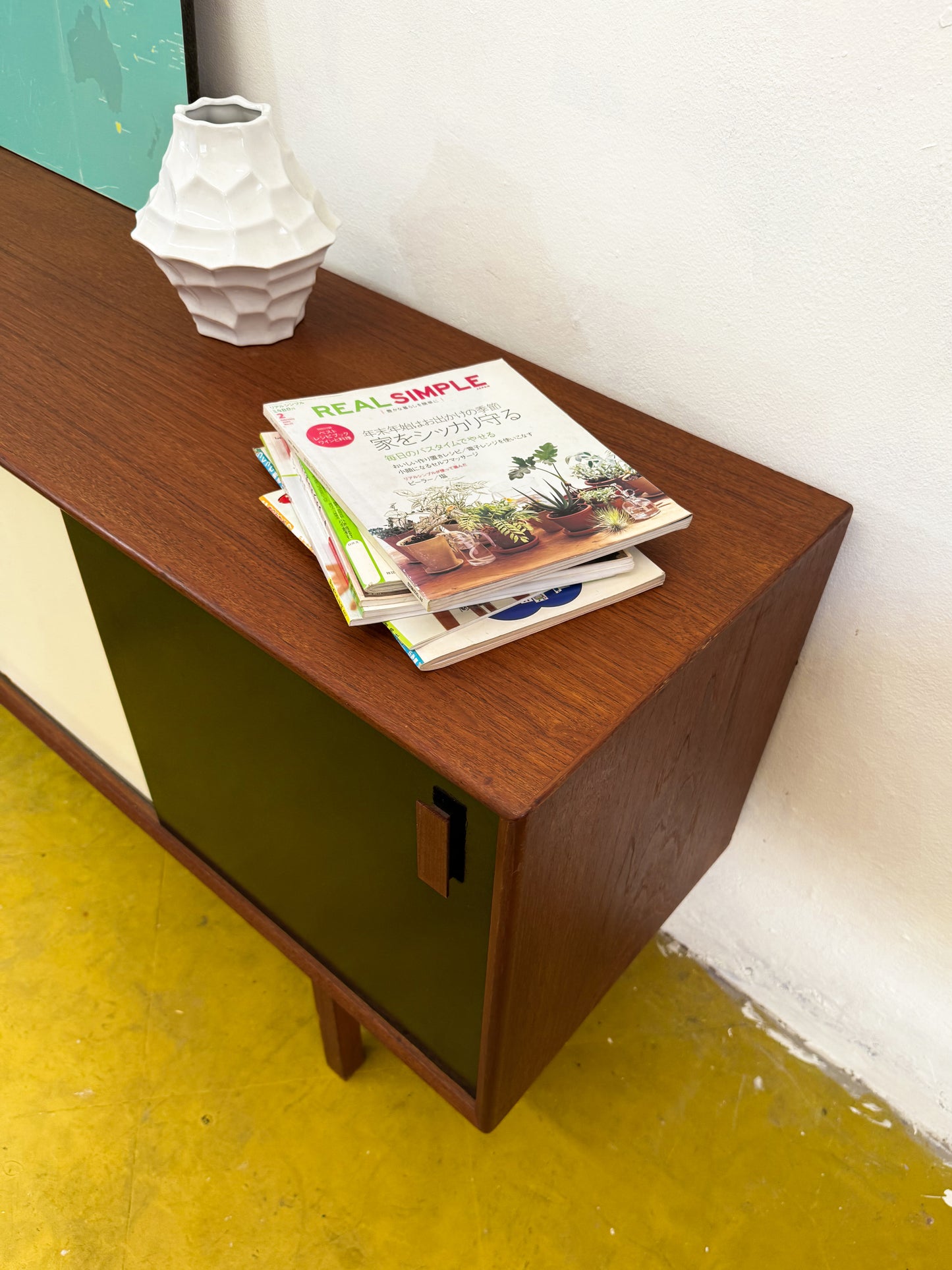 Sideboard design danese vintage anni 50 [87c-vnt] misure L.199 H.76 P.49