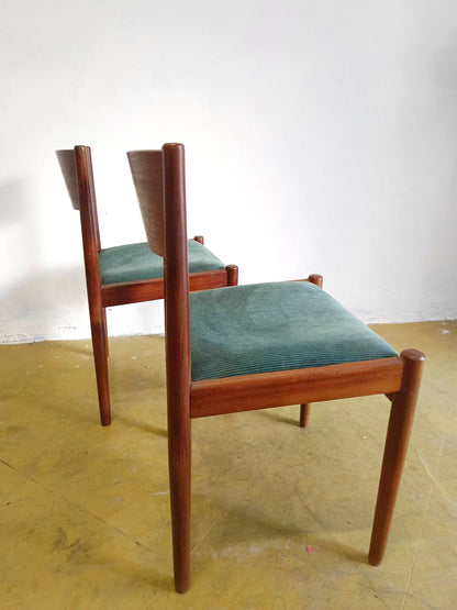 Sedie Kurt Ostervig per Sibast design danese originale vintage anni 50 [mko-sibast] misure H.80/48 L.50 P.46