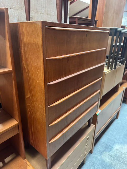 Cassettiera | Danese Anni '50 teak | 77cm | 100st7