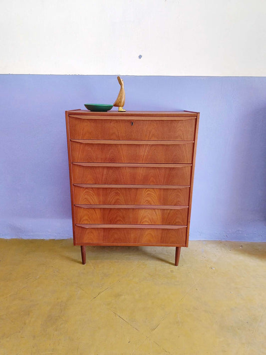 Cassettiera design danese vintage anni 50 [90jm2] misure L.80 H.109 P.41