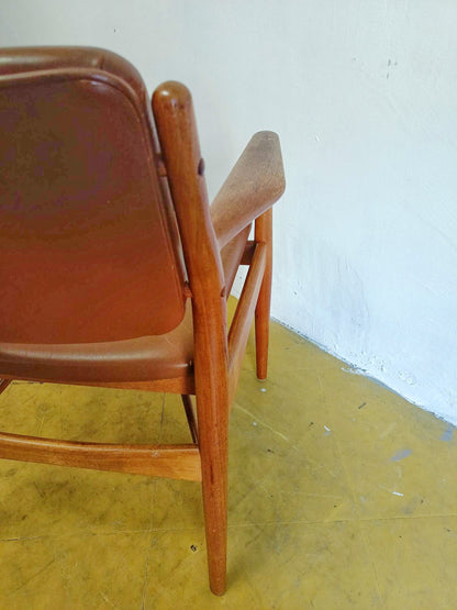 Poltroncina Arne Vodder Danese Vintage Anni '50 Teak