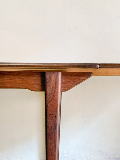 Tavolo vintage design danese anni 50 [89vnt1] misure L.150+2*50 H.74 P.90
