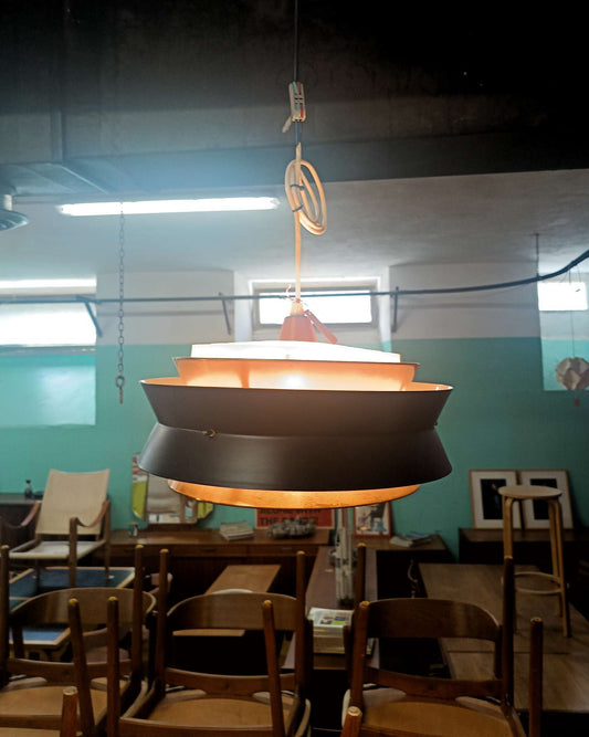 Lampadario Carl Thore pendel Trava design danese vintage anni 50 | L.32 | 94vnt3