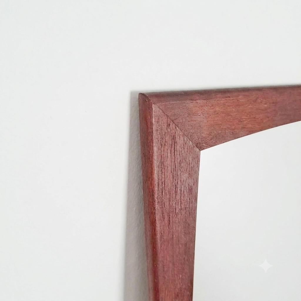 Specchio vintage design svedese originale anni 50 | H.62cm | 70vnt