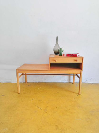 Panca per telefono "Casino" Engström Myrstrand design svedese vintage anni 60 [84sw25737] misure L.100 H.60 P.47