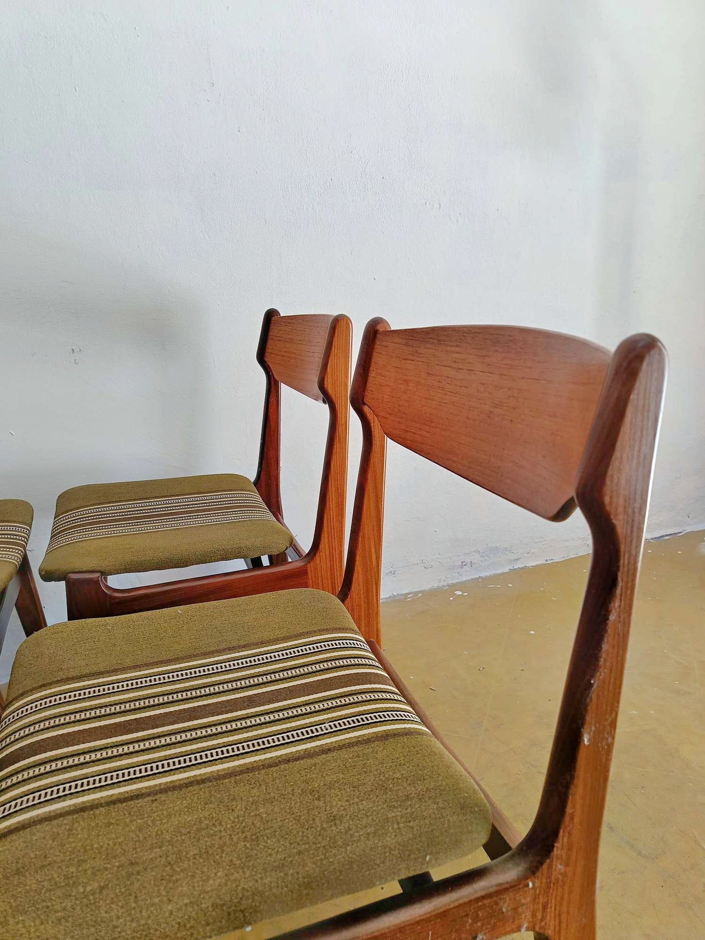 Sedie design danese originale vintage anni 60 [91vnt] misure L.46 H.78/45 P.45