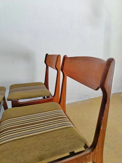 Sedie design danese originale vintage anni 60 [91vnt] misure L.46 H.78/45 P.45