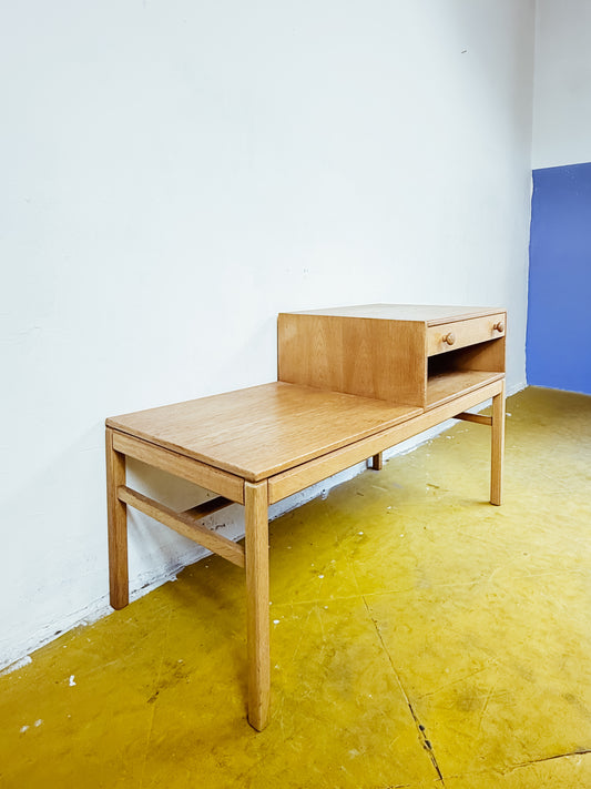 Panca Telefono Casino Engström Myrstrand | Svedese Anni '60 Quercia