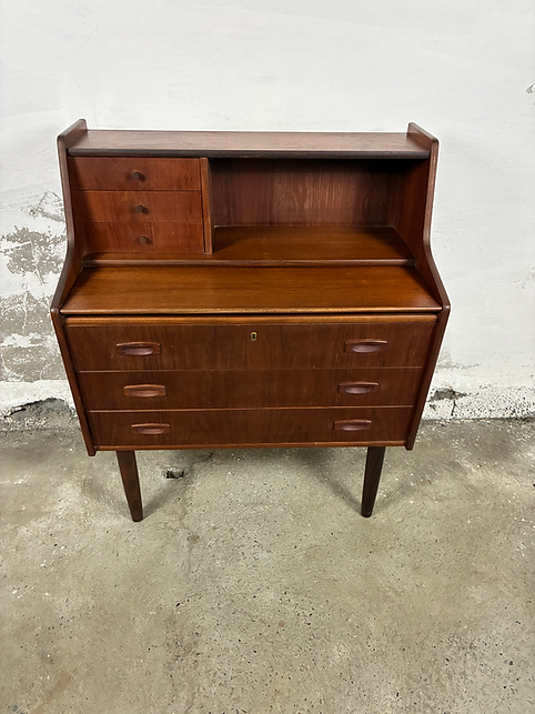 Toletta 3 cassetti vintage design danese anni 50 [ck2098] misure L.102 H.84 P.44