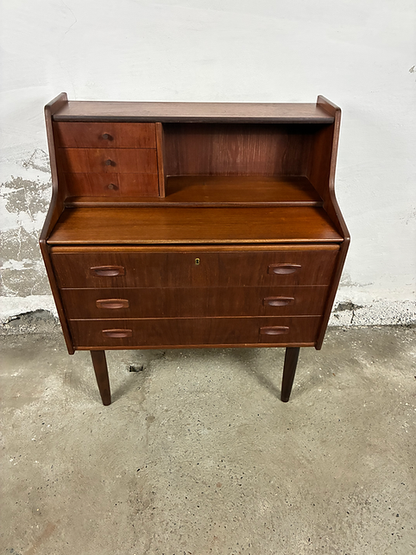 Toletta 3 cassetti vintage design danese anni 50 [ck2098] misure L.102 H.84 P.44