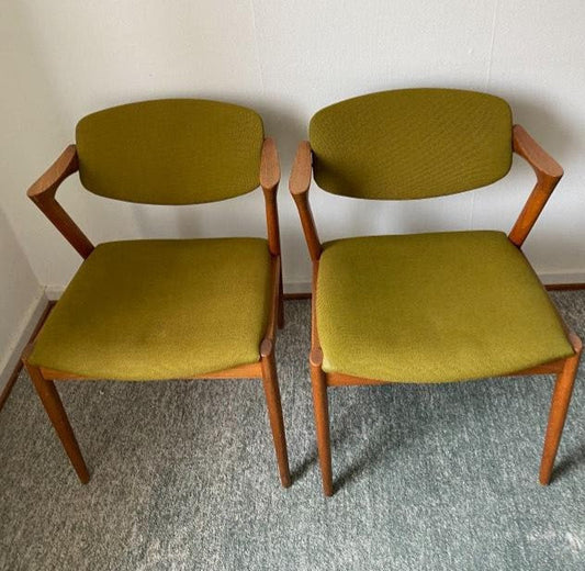Sedie Kai Kristiansen n.42 "model Z" design danese originale vintage anni 60 [91vnt-kai2] * IN ARRIVO A METÀ MAGGIO *