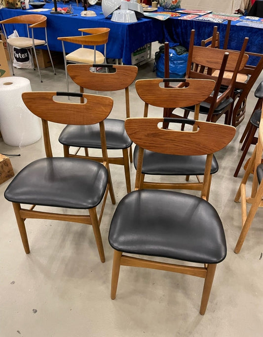 Sedie design danese originale vintage anni 60 [90vnt] * IN ARRIVO A METÀ MARZO *