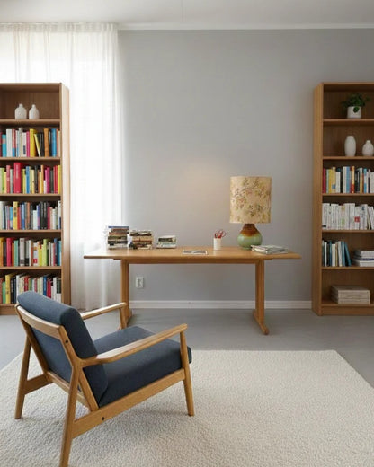 Tavolo Quercia Chiara Base Centrale 180cm | Vintage Danese Anni 60