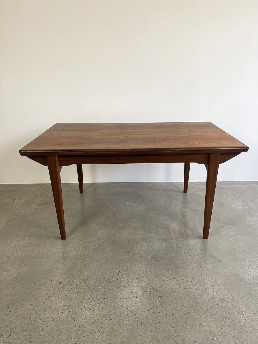 Tavolo rettangolare teak design danese vintage 1960 | ck2515