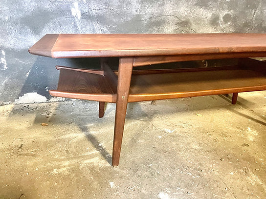 Tavolino salotto design danese vintage anni 60 [v10066]