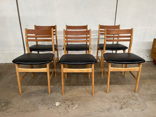 Sedie Eilersen design danese vintage anni 60 [v10072]