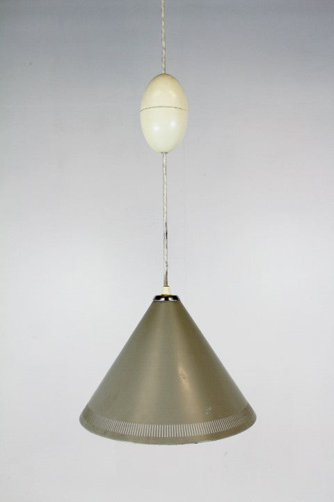 Lampada a sospensione Lyfa design danese vintage anni 60 [sw10541]