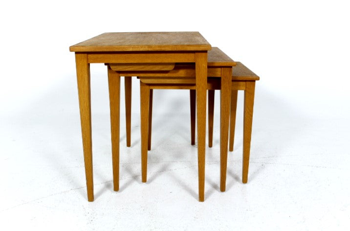 Tavolini tris design danese vintage anni 50 [sw12013]