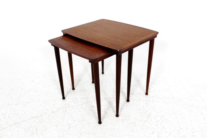 Tavolini coppia design danese vintage anni 50 [sw12396]