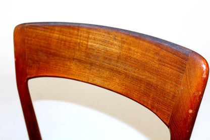 Sedia N.O. Moller n.75 design danese vintage anni 50 [sw18634]