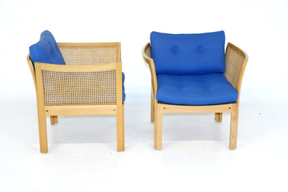 Poltrone "Plexus" Illum Wikkelsø design danese vintage anni 50 [sw19428] misure L.74 H.73/43 P.65