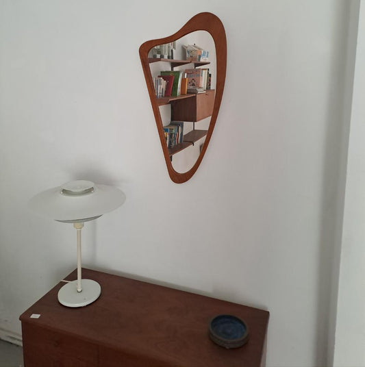 Specchio vintage design danese originale anni 50 [71atk-3]