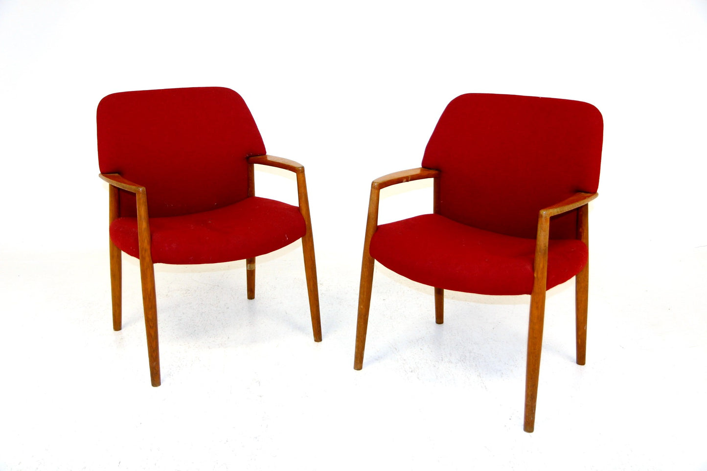 Poltroncine Aksel Bender Madsen & Ejner Larsen design danese vintage anni 50 [sw20459] misure L.65 H.89/45 P.63