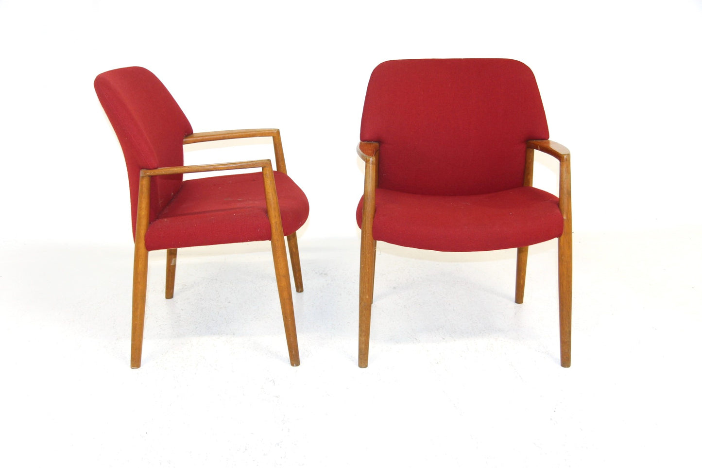 Poltroncine Aksel Bender Madsen & Ejner Larsen design danese vintage anni 50 [sw20459] misure L.65 H.89/45 P.63