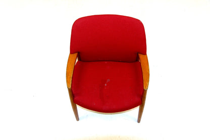Poltroncine Aksel Bender Madsen & Ejner Larsen design danese vintage anni 50 [sw20459] misure L.65 H.89/45 P.63