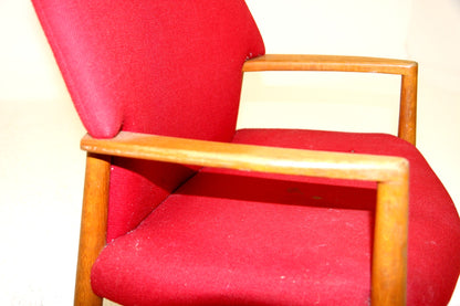 Poltroncine Aksel Bender Madsen & Ejner Larsen design danese vintage anni 50 [sw20459] misure L.65 H.89/45 P.63