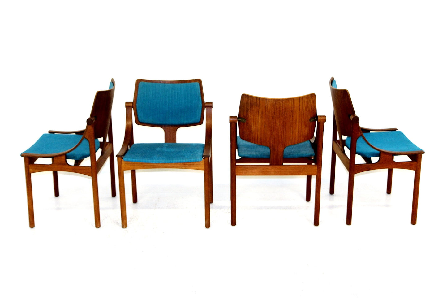 Sedie Johannes Andersen design danese vintage anni 50 [sw20541]