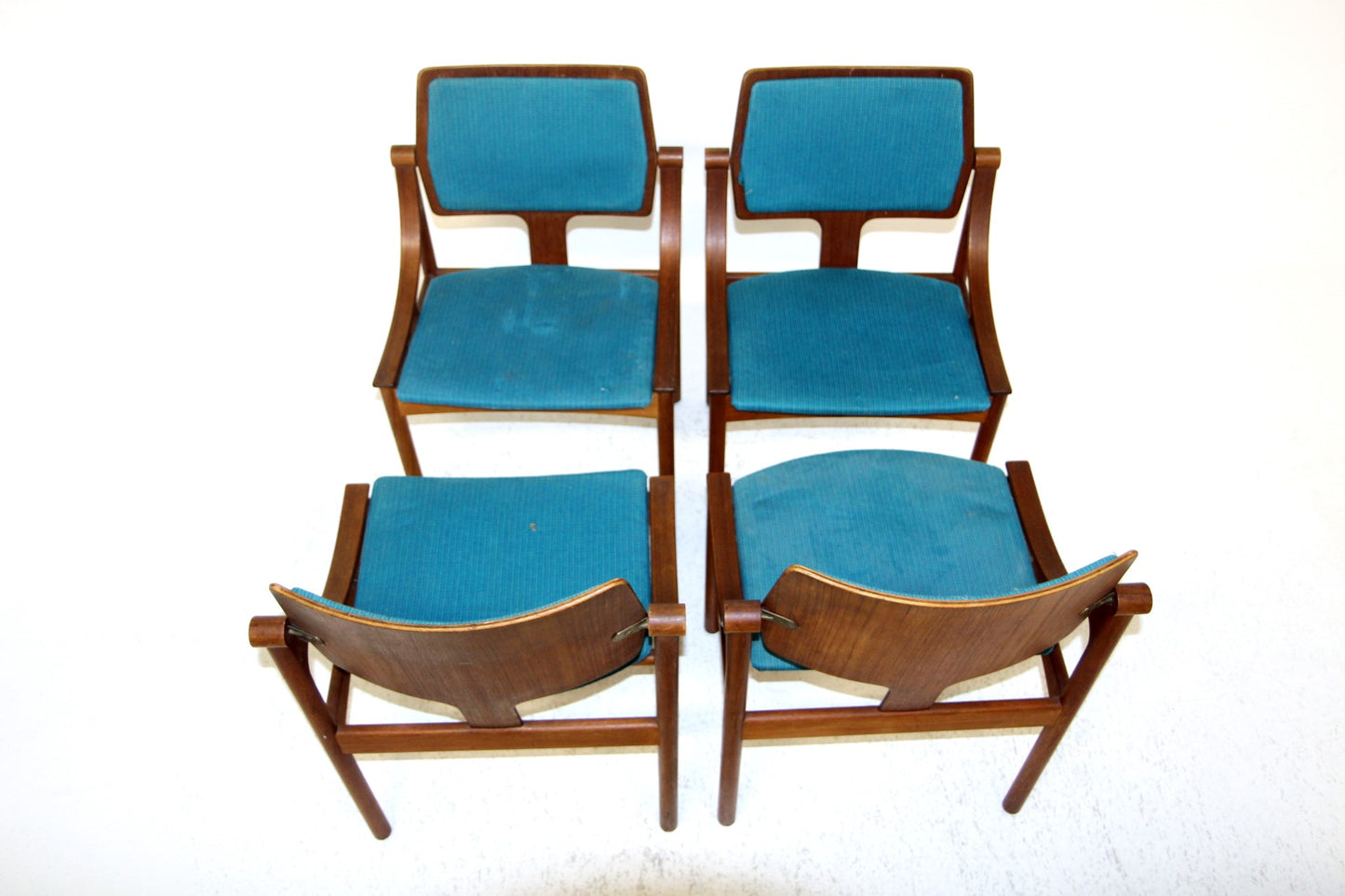 Sedie Johannes Andersen design danese vintage anni 50 [sw20541]