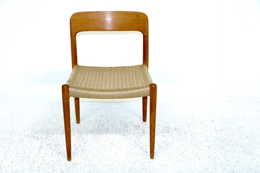 Sedia N.O. Moller n.75 design danese vintage anni 50 [sw20896]