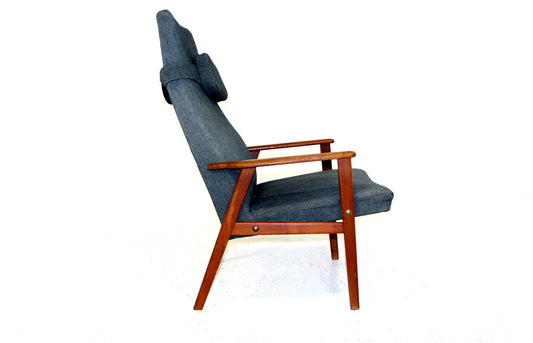 Poltrona design svedese vintage anni 50 [sw20912] misure L.65 H.106/44 P.83